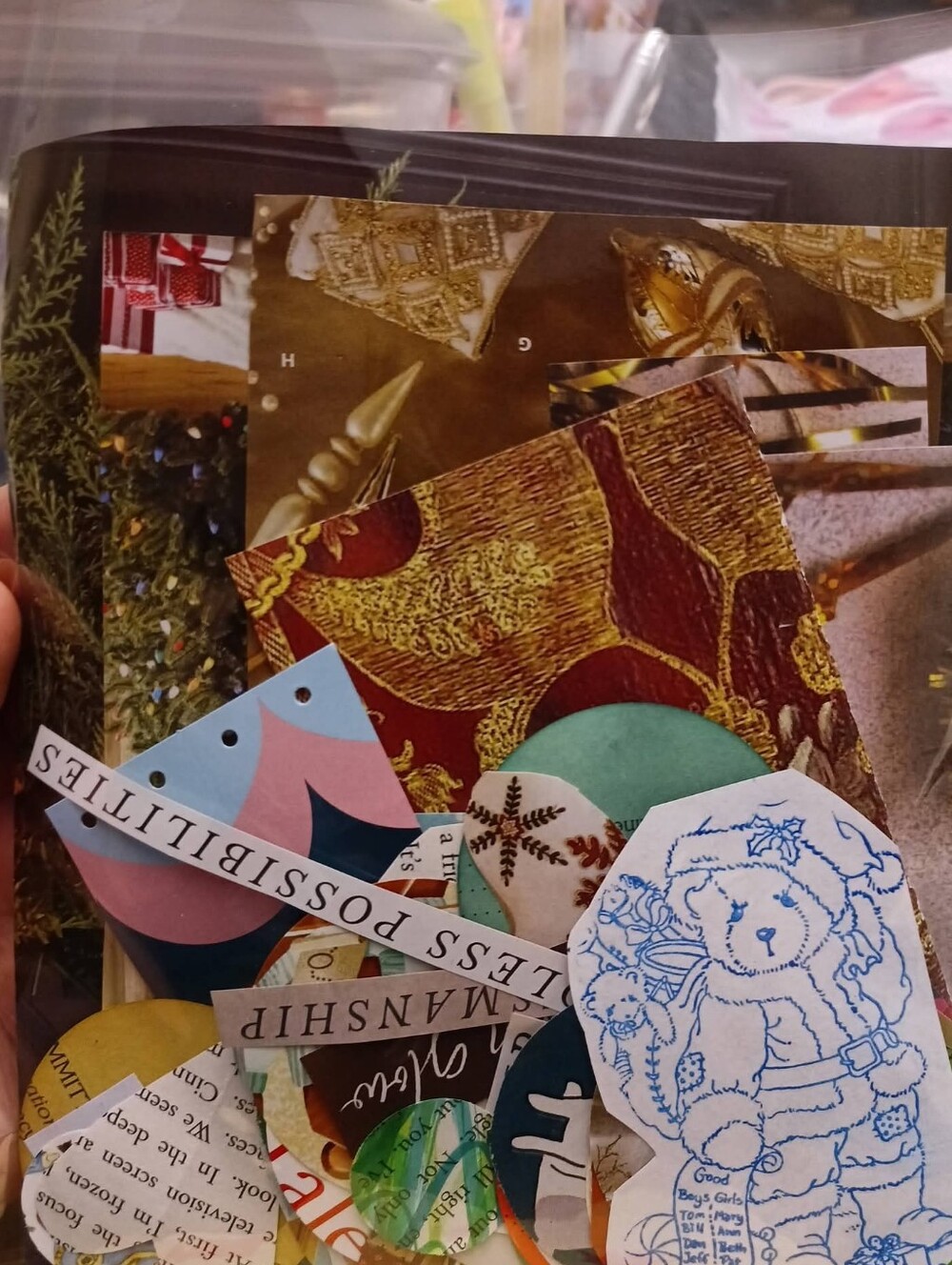 Random Junk Journal Ephemera Kits ++Trinket Scoop - Picture 10 of 16